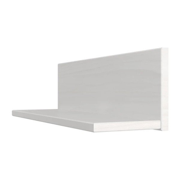 Valge männipuidust riiul 50 cm Teramo - Støraa-image-3