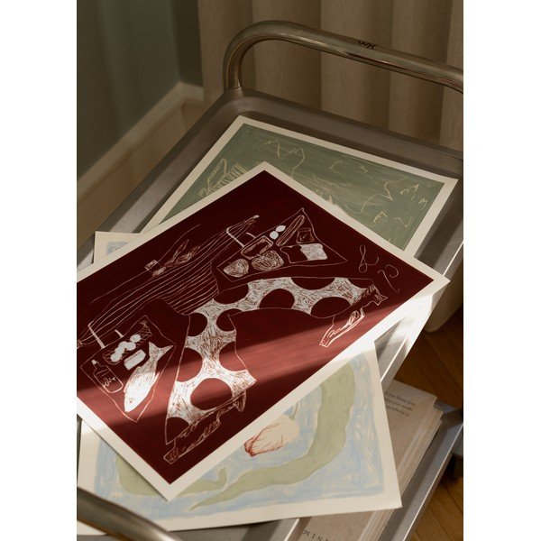 Plakat 70x50 cm Sam Shopping – Lucia Tuffley - The Plakat Club-image-1