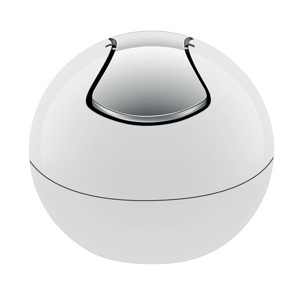 Valge prügikast 1 l Bowl - Spirella