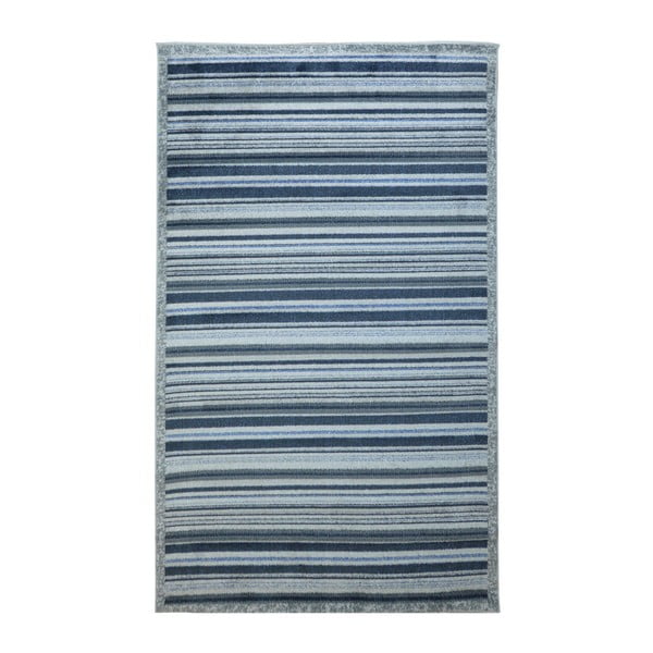 Modrošedý koberec Webtappeti Lines, 165 x 230 cm