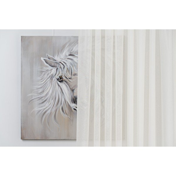 Kreem voile kardin 140x245 cm Sable Crush - Mendola Fabrics-image-1