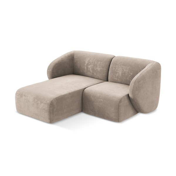 Helepruun šenill-nurgadiivan (vasak nurk/diivanvoodiga) Lani - Makamii-image-2