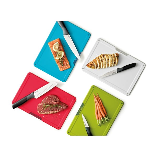 Lõikelaudade ja nugade komplekt koos statiiviga 10x32 cm Folio Icon Plus - Joseph Joseph-image-3