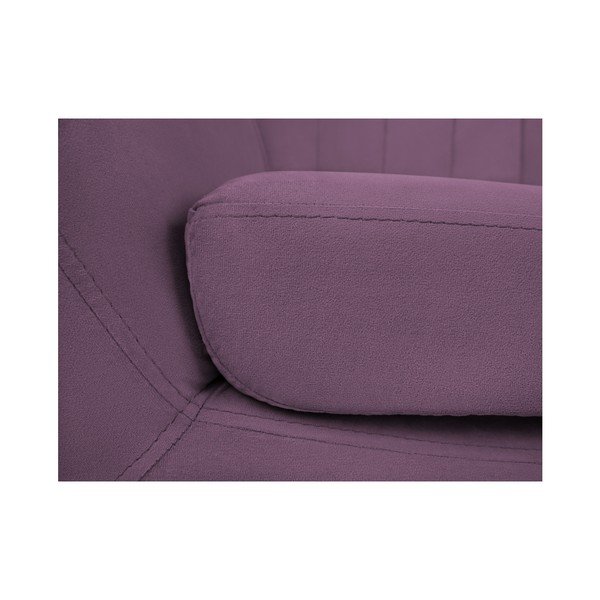 Fialová pohovka pro dva Mazzini Sofas Toscane, černé nohy-image-4