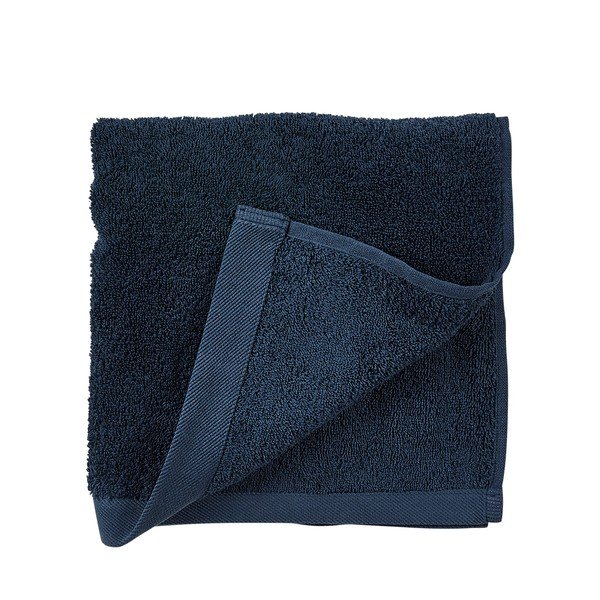 Sinine puuvillane froteerätik Indigo, 100 x 50 cm Comfort Organic - Södahl-image-2