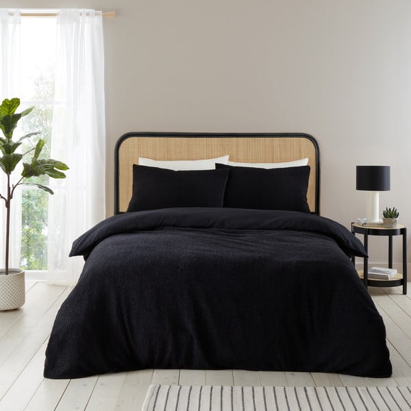 Must ühekordne voodipesu bukleest 135x200 cm Cosy - Catherine Lansfield