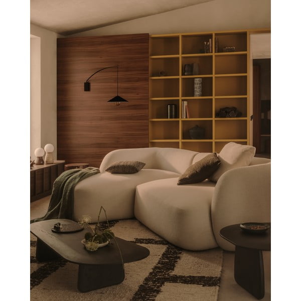 Must seinavalgusti ø 35 cm Kally - Kave Home-image-1