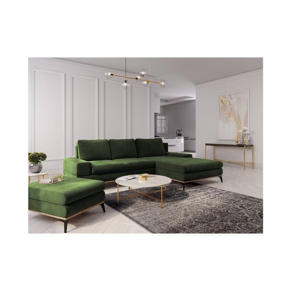 Pudelroheline diivanvoodi nurgas , paremas nurgas Planet - Windsor & Co Sofas-image-1