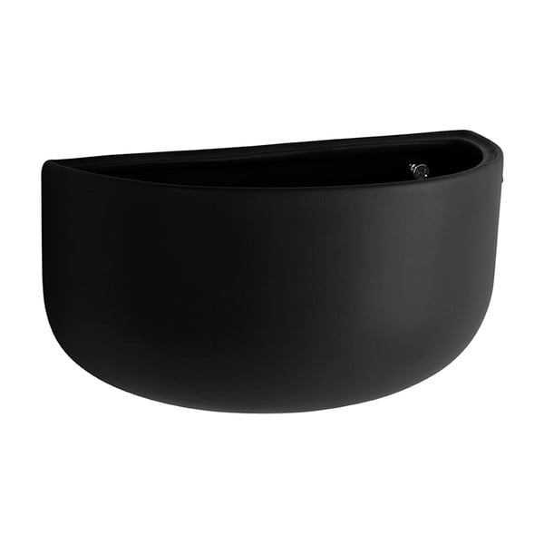 Matt must keraamiline seinapott Nest Oval - PT LIVING-image-1