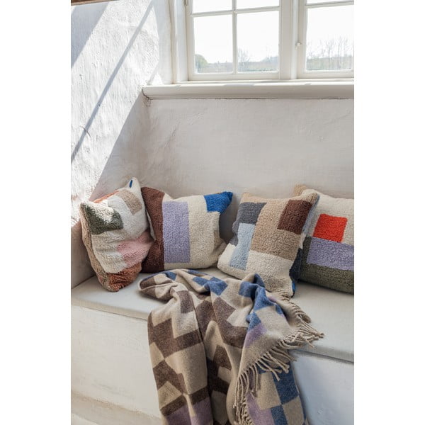 Sinakaspruun villasegust tekk 130x190 cm Maze - Mette Ditmer Denmark-image-1