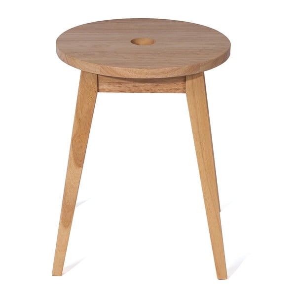 Kummipuidust taburet Club - Bonami Essentials-image-1