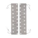 Hallid-beežid laste mänguaia katted 2tk komplektis 18x90 cm Little Stars - Roba