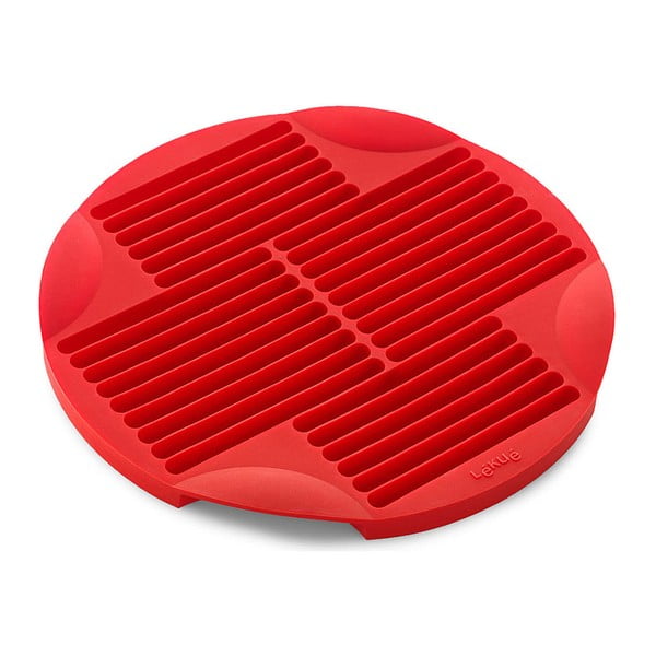 Červená silikonová forma na tyčinky Lékué Sticks, ⌀ 25 cm