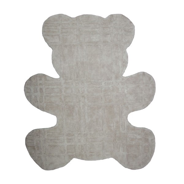 Dětský koberec Teddy Taupe, 100x120 cm