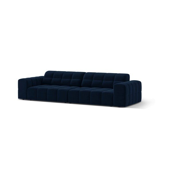 Tumesinine sametdiivan 252 cm Chicago - Cosmopolitan Design-image-1