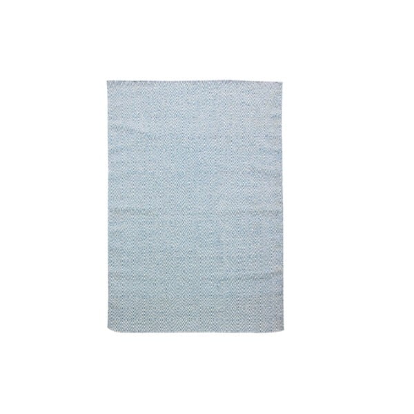 Ručně tkaný modrý koberec Kilim Barfi, 100x150cm