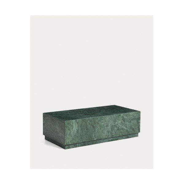 Roheline marmorist kohvilaud 50x100 cm Sorein - Kave Home-image-4