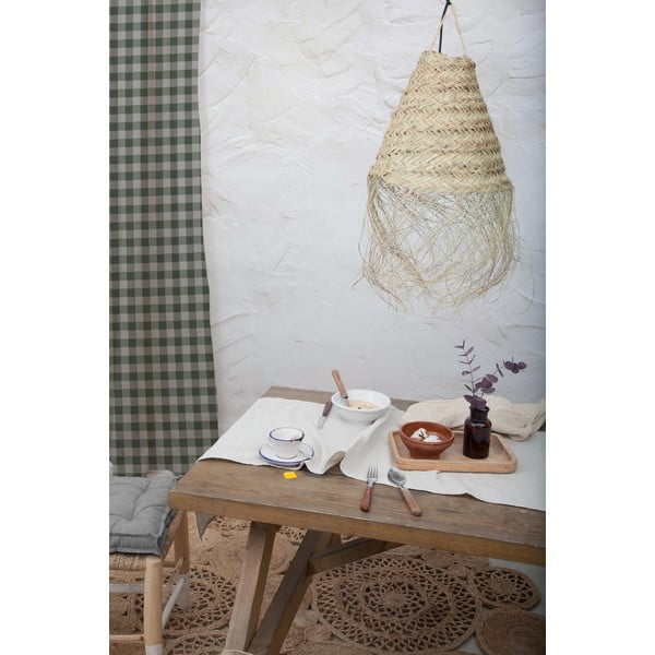 Roheline kardin Cortina Hogar Green Vichy - Really Nice Things-image-1