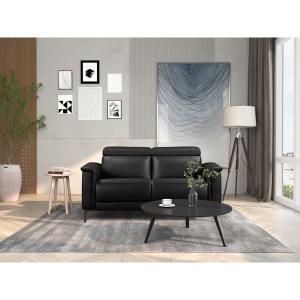 Must kunstnahast diivan 160 cm Lund - Støraa-image-1