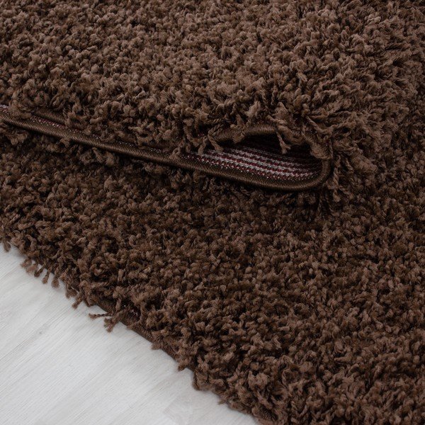 Tumepruun ümmargune vaip ø 80 cm Life - Ayyildiz Carpets-image-1