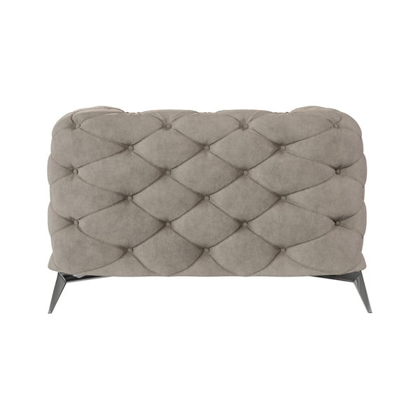 Hall-beež sametist tugitool Chelsea – Ropez-image-3