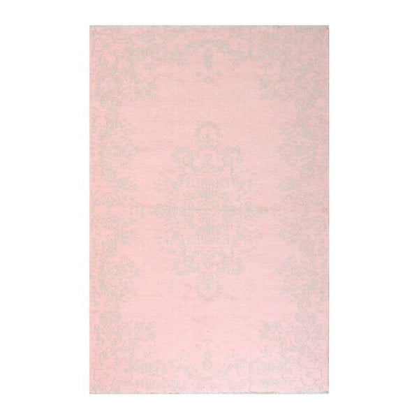 Oboustranný růžovo-béžový koberec Vitaus Lauren, 77 x 200 cm