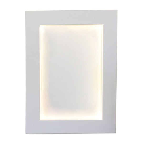 Svítící LED obraz 47,5x64,5 cm, bílý