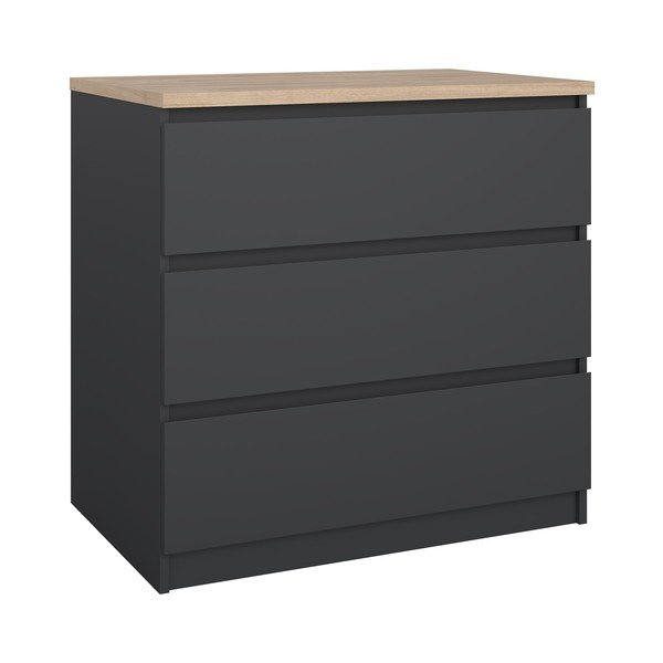 Tumehall kummut 77x76x50 cm Naia - Tvilum