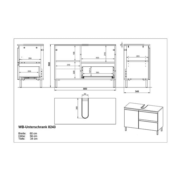 Tumehall kapi all tamme värvi 80x56 cm Salinas - Germania-image-4