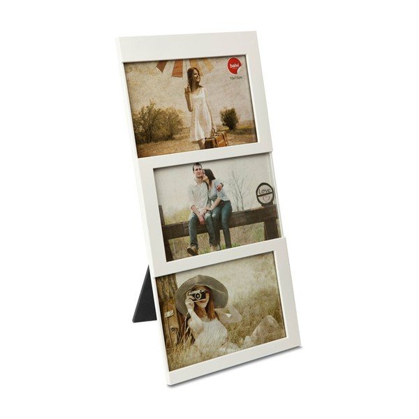 Valge plastikust pildiraam 16x34,5 cm Dijon - Balvi