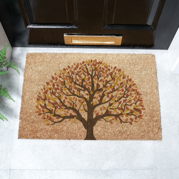 Kookoskiududest uksematt 40x60 cm Autumnal Tree of Life - Artsy Doormats-image-2