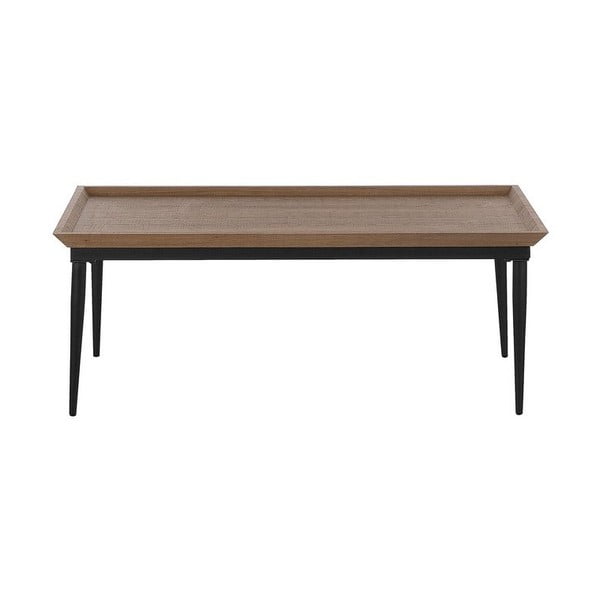 Konferenční stolek v dekoru tmavého dřeva Monobeli Tristan, 60 x 110 cm