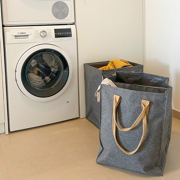Hall riidest pesukorv 71 l Laundry Hub Tweed duplo - Rolser-image-1