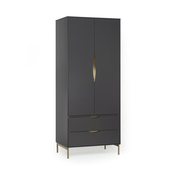 Tumehall riidekapp 80x195 cm Kobe - Woodman-image-3