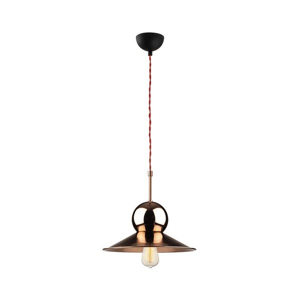Must rippvalgusti metallvarjuga – Opviq lights-image-3
