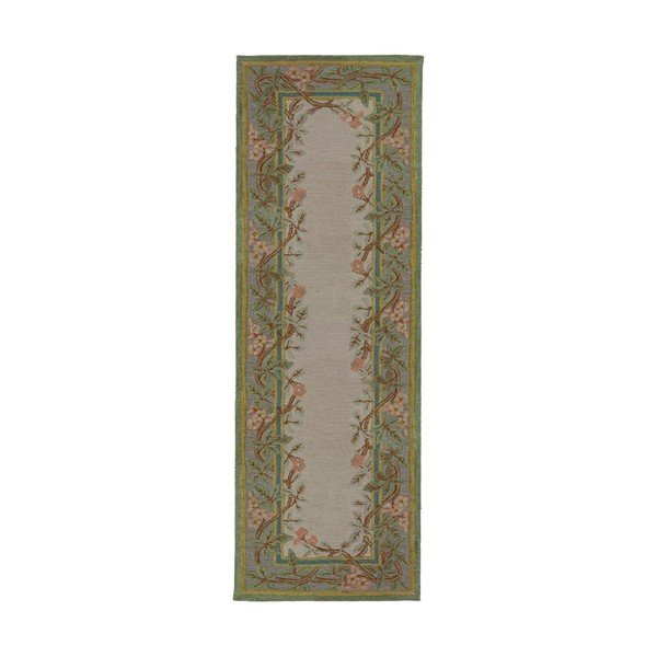 Käsitsi kootud villane vaip 80x300 cm Verona Floral - Flair Rugs
