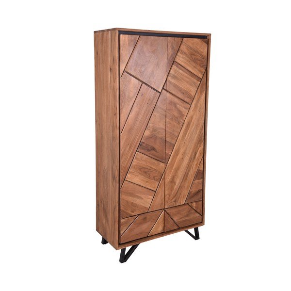 Akaatsiapuidust riidekapp 90x181x40 cm Ambala - Interia Home & Living-image-2