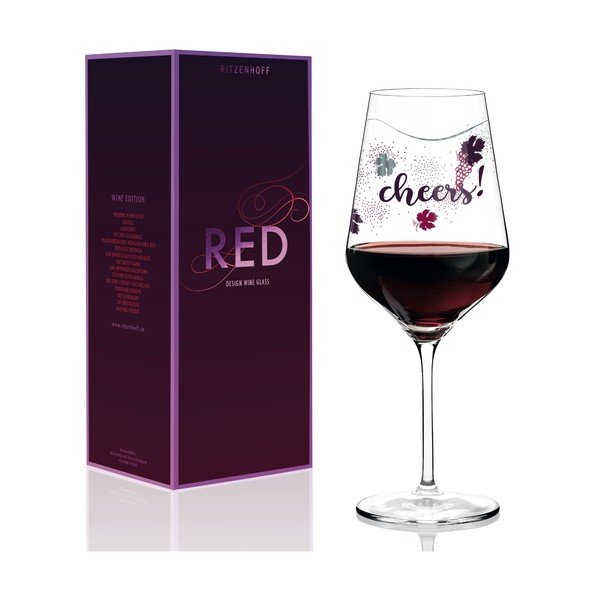 Sklenice na červené víno z křišťálového skla Ritzenhoff Lenka Kuhnertova, 580 ml-image-1