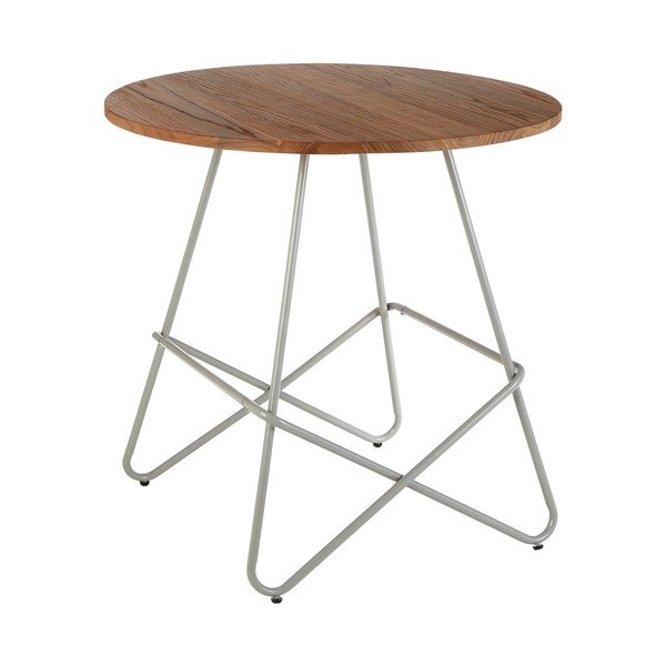 Ümmargune söögilaud jalakaspuust, läbimõõduga 80 cm District - Premier Housewares