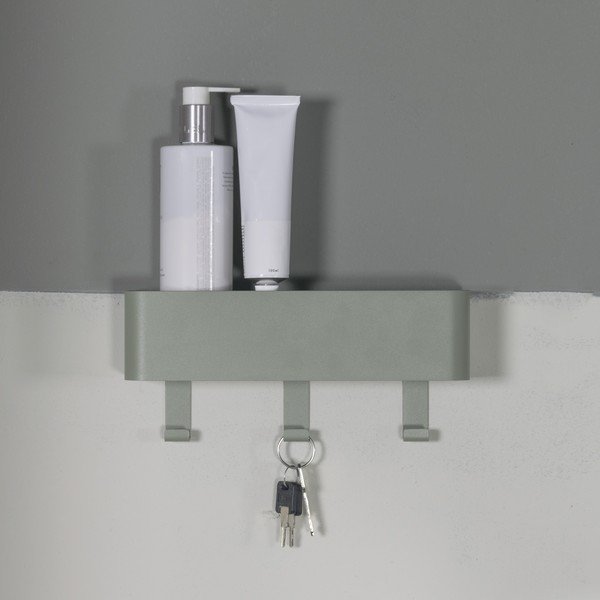 Roheline-hall metallist riiuliga seinanagi Dax Play - Spinder Design-image-1