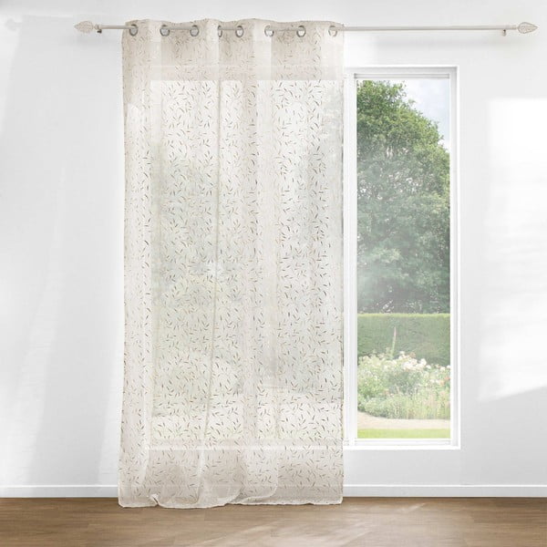 Beež-kuldne kardin 140x240 cm Maissa - douceur d'intérieur-image-1