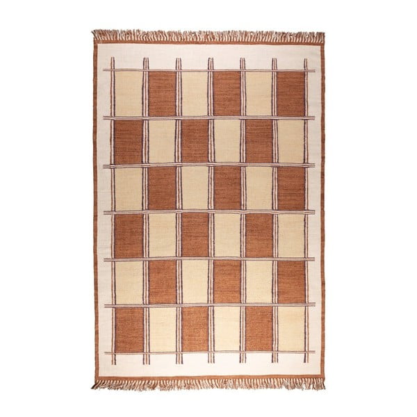 Ruuduline puuvillane vaip 200x300 cm Gambit – Dutchbone