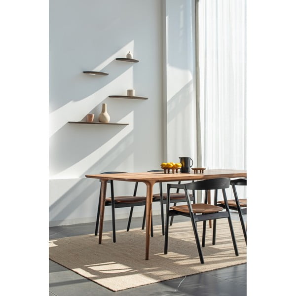 Pruun tammepuidust söögitool Muna - Gazzda-image-2