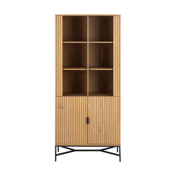 Tammespoonist vitriinkapp 80x180x40 cm Jaipur - Actona