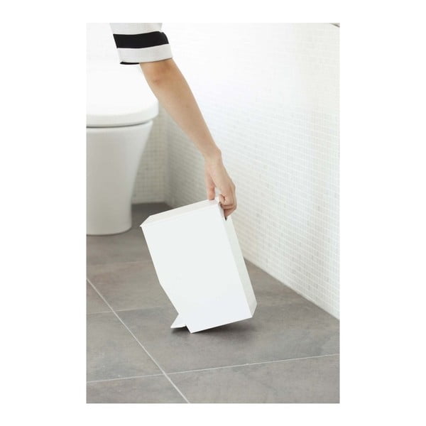 Valge astmeline plastikust prügikast 3,9 l Tower - YAMAZAKI-image-2