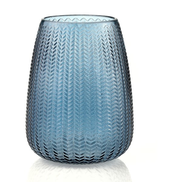 Sinine klaasist vaas (kõrgus 24 cm) Sevilla - AmeliaHome