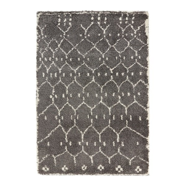 Tmavě šedý koberec Mint Rugs Allure Ronno Grey, 120 x 170 cm