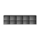 Antratsiitne rippuv raamaturiiul 220x61 cm Mistral - Hammel Furniture