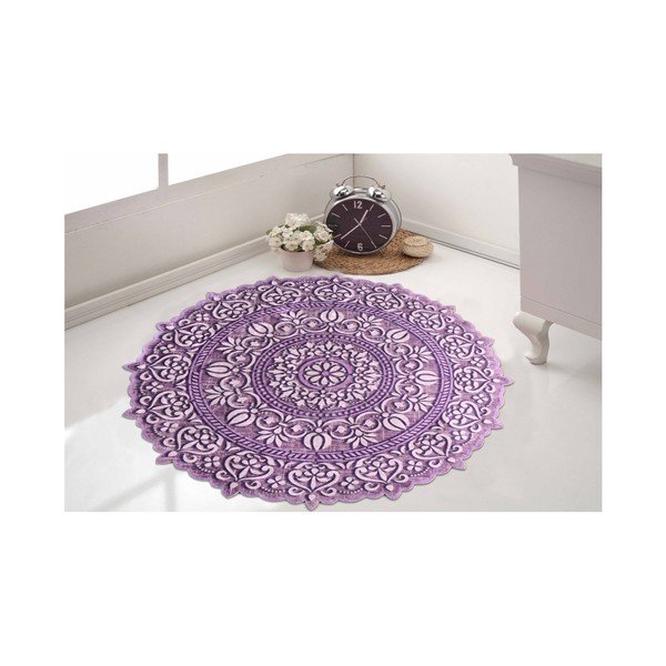 Vaip Kaliro, ⌀ 80 cm Mor - Vitaus-image-1
