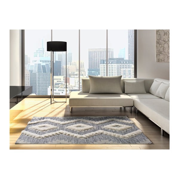 Valge ja hall vaip Cheroky Merto, 115 x 170 cm - Universal-image-1